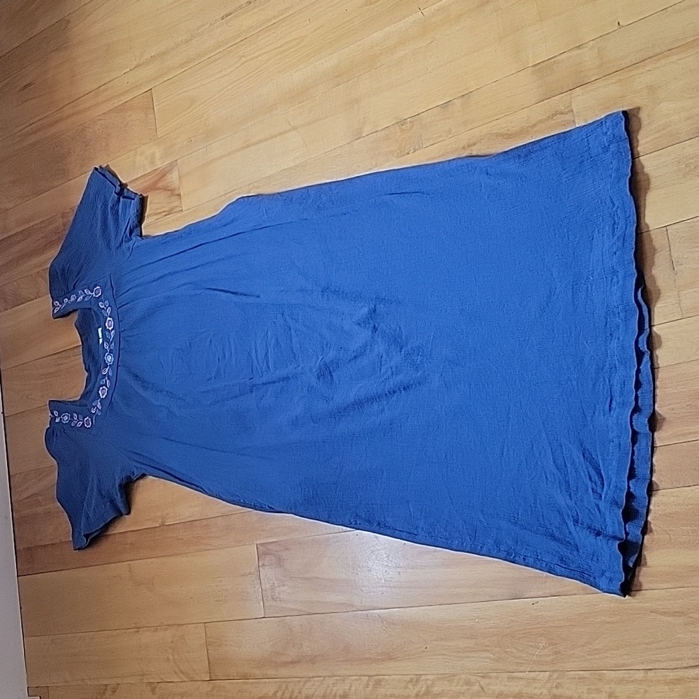 Vermont country store blue nightgown size M